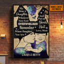 Witch Mom, Witchy Mother, Dear Daughter, Halloween Family Whenever You Feel Custom Poster