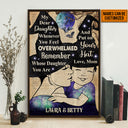 Witch Mom, Witchy Mother, Dear Daughter, Halloween Family Whenever You Feel Custom Poster
