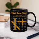 Gifts For Colleagues, Gift For Bestie, Gift For Women, Gift For Men, Happy - Word Search Puzzle Best Team Ever - Personalized Mug