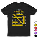 Gift For Grandpa,Gift For Grandma,Gift For Women,Gift For Men,Gift For Mother,Gift For Father - Word Search Puzzle This Grandpa Grandma Belongs To Kids - Personalized T Shirt