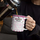 Gift For Mother,Gift For Grandma,Happy - Word Search Puzzle This Mom Grandma Belongs To - Personalized White Edge-to-Edge Mug