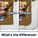 Reading, Happy, Gift For Yourself, Gift For Women - World Full Of Bookworms Be A Book Dragon - Personalized Fleece Blanket, Sherpa Blanket