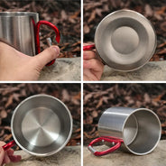 Gift For Father,Fishing,Humorous,Icon - We Hooked The Best Dad Grandpa - Personalized Carabiner Mug