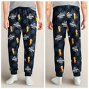 Gift For Grandpa,Gift For Father,Happy,Custom Photo - Custom Photo Best Grandpa Ever Plaid Checkered Pattern - Personalized Pajama Pants