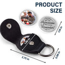 Family,Custom Photo,Gift For Mother,Gift For Father,Gift For Daughter,Gift For Son,Happy - Custom Photo Family Sometimes You Forget That You Are Awesome - Personalized Leather Pocket Hug