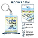 Just A Girl Boy Who Loves Traveling Adventure - Birthday Gift For Travel Lovers - Personalized Custom Acrylic Keychain