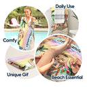 Vacation Beach Swimming Picnic Traveling - Birthday, Holiday, Funny Gift For Her, Him, Besties, Family - Personalized Custom Beach Towel