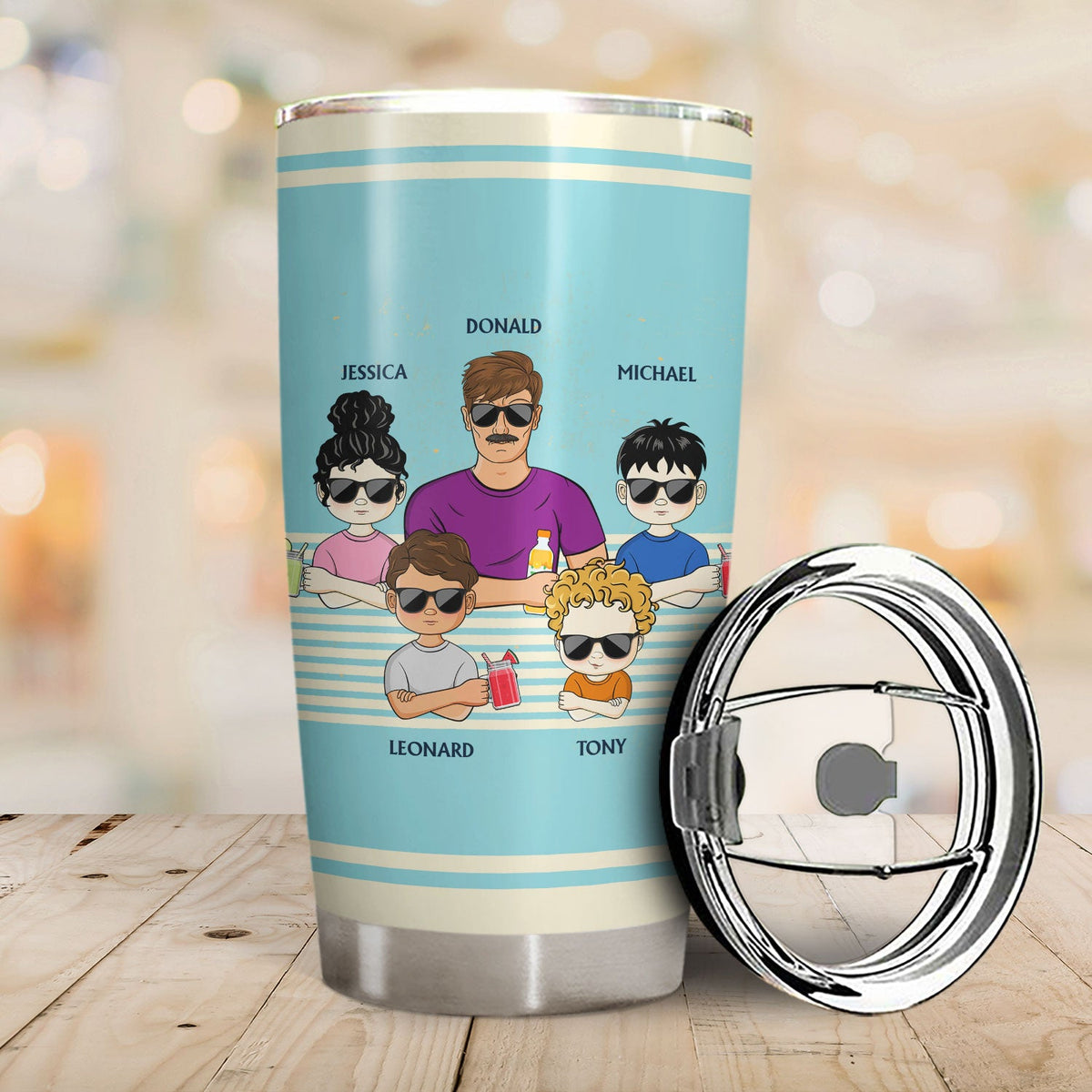 Dads Are Hard To Buy Gifts For So Enjoy - Birthday, Loving Gift For Father, Grandpa, Grandfather - Personalized Custom Tumbler