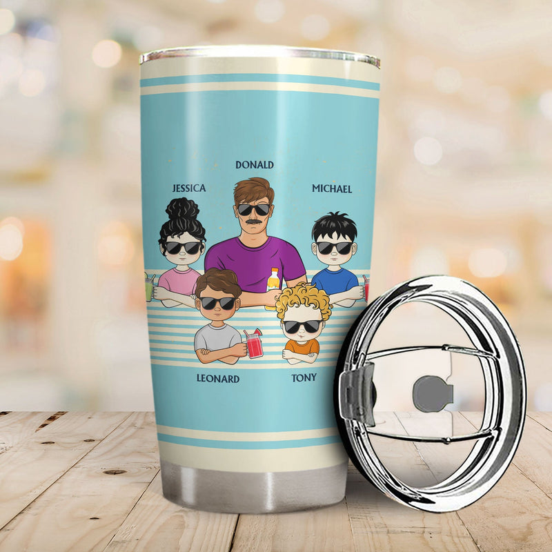 Dads Are Hard To Buy Gifts For So Enjoy - Birthday, Loving Gift For Father, Grandpa, Grandfather - Personalized Custom Tumbler