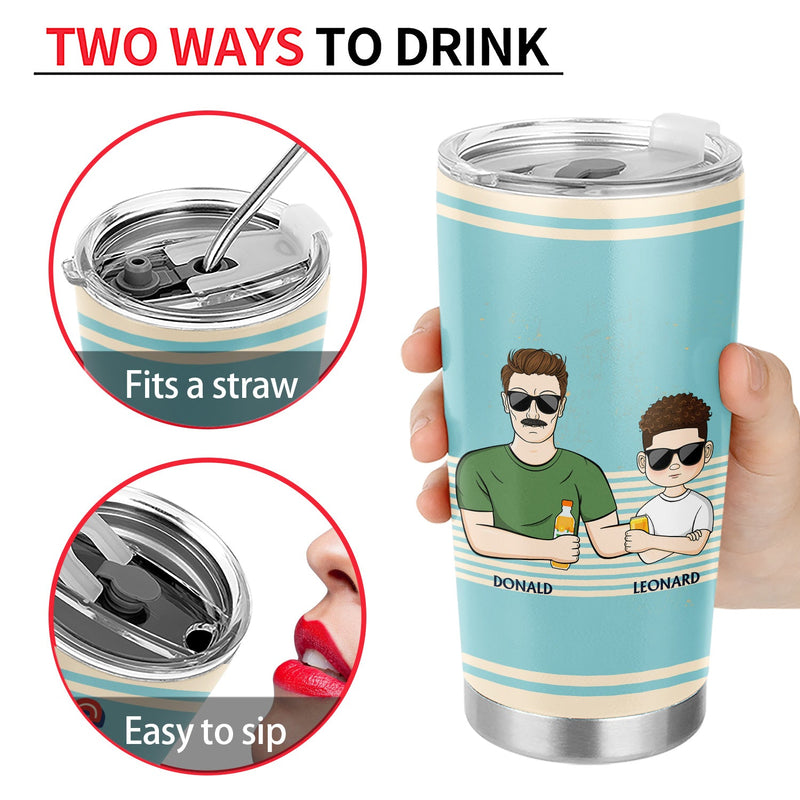 Dads Are Hard To Buy Gifts For So Enjoy - Birthday, Loving Gift For Father, Grandpa, Grandfather - Personalized Custom Tumbler