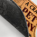 A Crazy Dog Cat Lady Lives Here - Birthday, Home Decor Gift For Yourself, Women, Mom, Mother, Pet Lovers - Personalized Custom Doormat