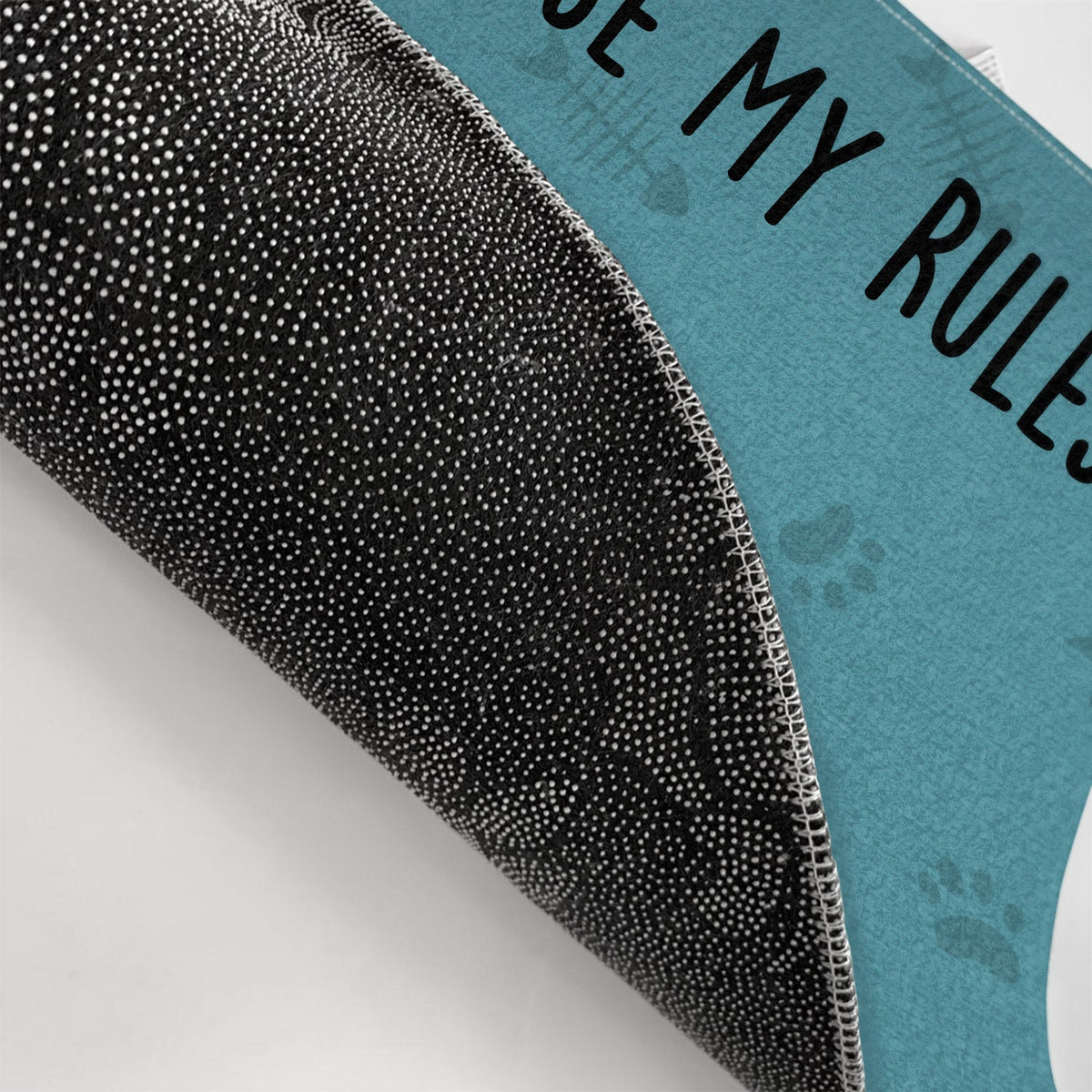We Rule The House Dog Version - Home Decor, Birthday, Funny, Housewarming Gift For Dog Lovers - Personalized Doormat