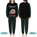 Custom Photo Congrats On Being My Husband - Gift For Couples, Family - Personalized Unisex Pajamas Set