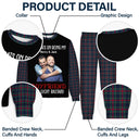 Custom Photo Congrats On Being My Husband - Gift For Couples, Family - Personalized Unisex Pajamas Set