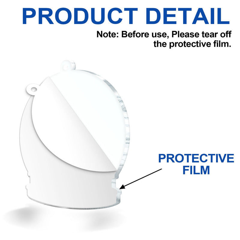 Siblings Forever Snow-globe - Christmas Gift For Family, Friends, Couple, Dad, Mom, Grandpa, Grandma - Personalized Custom Shaped Acrylic Ornament