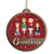 Grandkids Family Flat Art - Christmas Gifts For Grandparents, Family - Personalized 2-Layered Wooden Ornament