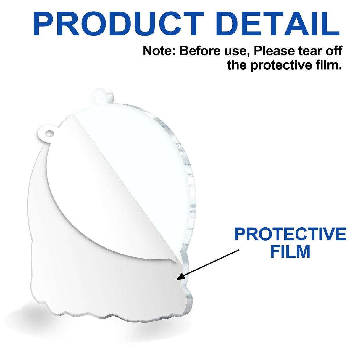 Félicitations pour être mon mari - Cadeau d'anniversaire, de Noël pour couples, mari, femme - Ornement acrylique personnalisé en forme personnalisée