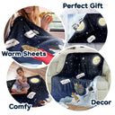 I Miss You I Know - Memorial Gift For Pet Lovers, Dog Mom, Dog Dad, Cat Mom, Cat Dad - Personalized Fleece Blanket