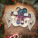 I Miss You - Christmas Memorial Gift For Pet Lovers, Dog Mom, Dog Dad, Cat Mom, Cat Dad - Personalized Suncatcher Ornament