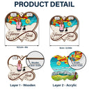 Forever Loved - Christmas Memorial Gift For Pet Lovers, Dog Mom, Dog Dad, Cat Mom, Cat Dad - Personalized Suncatcher Ornament