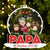 Grandkids Papa Daddy - Christmas Gift For Grandpa, Father, Uncle - Personalized Custom Shaped Acrylic Ornament