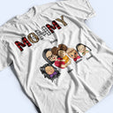 Grandkids Nana Mommy - Gift For Grandma, Mother, Aunt - Personalized T Shirt