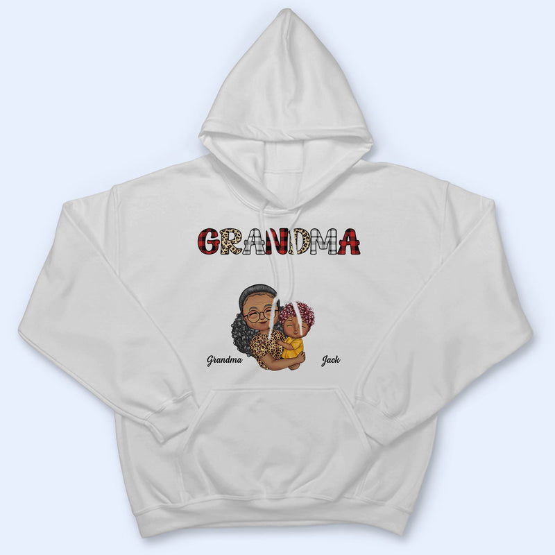 Grandkids Nana Mommy - Gift For Grandma, Mother, Aunt - Personalized T Shirt