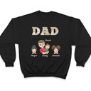 Petits-enfants Papa Daddy - Cadeau pour grand-père, père, oncle - T-shirt personnalisé