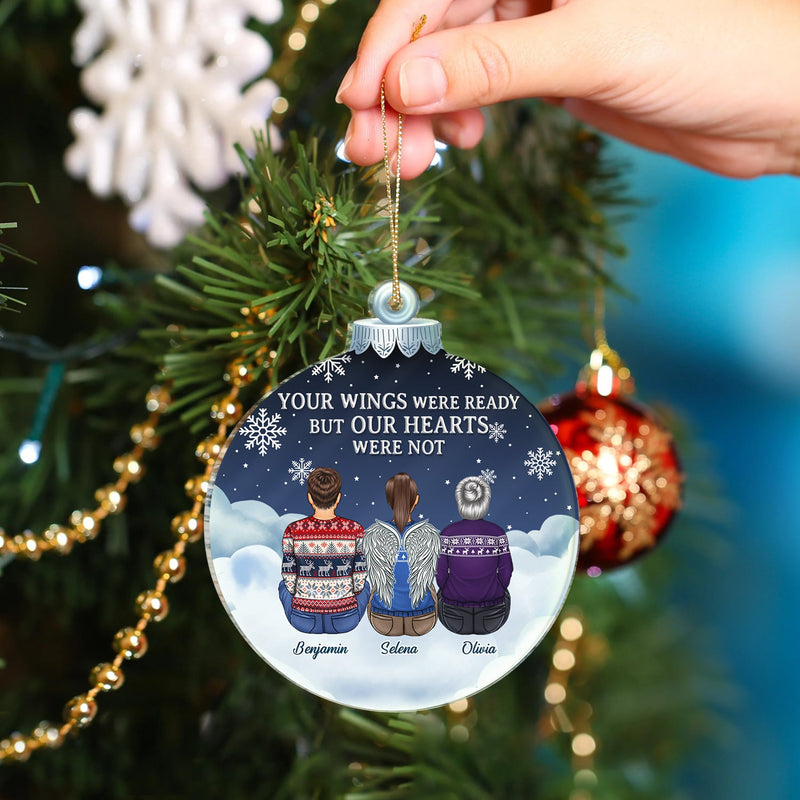 I Am Always With You - Christmas Memorial Gift For Family - Personalized Custom Shaped Acrylic Ornament