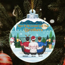 There Is No Greater Gift Than Friendship - Christmas Memorial Gift For Best Friends, Besties, Sisters - Personalized Custom Shaped Acrylic Ornament