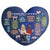 10 Reasons Why You Are My Bestie - Holiday, Birthday, Loving Gift For Friends, Colleagues - Personalized Heart Shaped Pillow