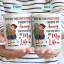 Of All The Weird Things Arm In Arm - Loving, Anniversary Gift For Couples, Husband, Wife - Personalized Mug