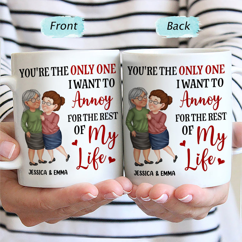 Of All The Weird Things Arm In Arm - Loving, Anniversary Gift For Couples, Husband, Wife - Personalized Mug