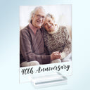 Custom Photo Family - Gift For Couples, Besties, Sibling, Dog Lovers, Cat Lovers - Personalized Vertical Rectangle Acrylic Plaque