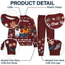 Think Of This Shirt As A Hug From Me To You - Holiday, Birthday, Loving Gift For Bestie, Friend, Colleague - Personalized Unisex Pajamas Set