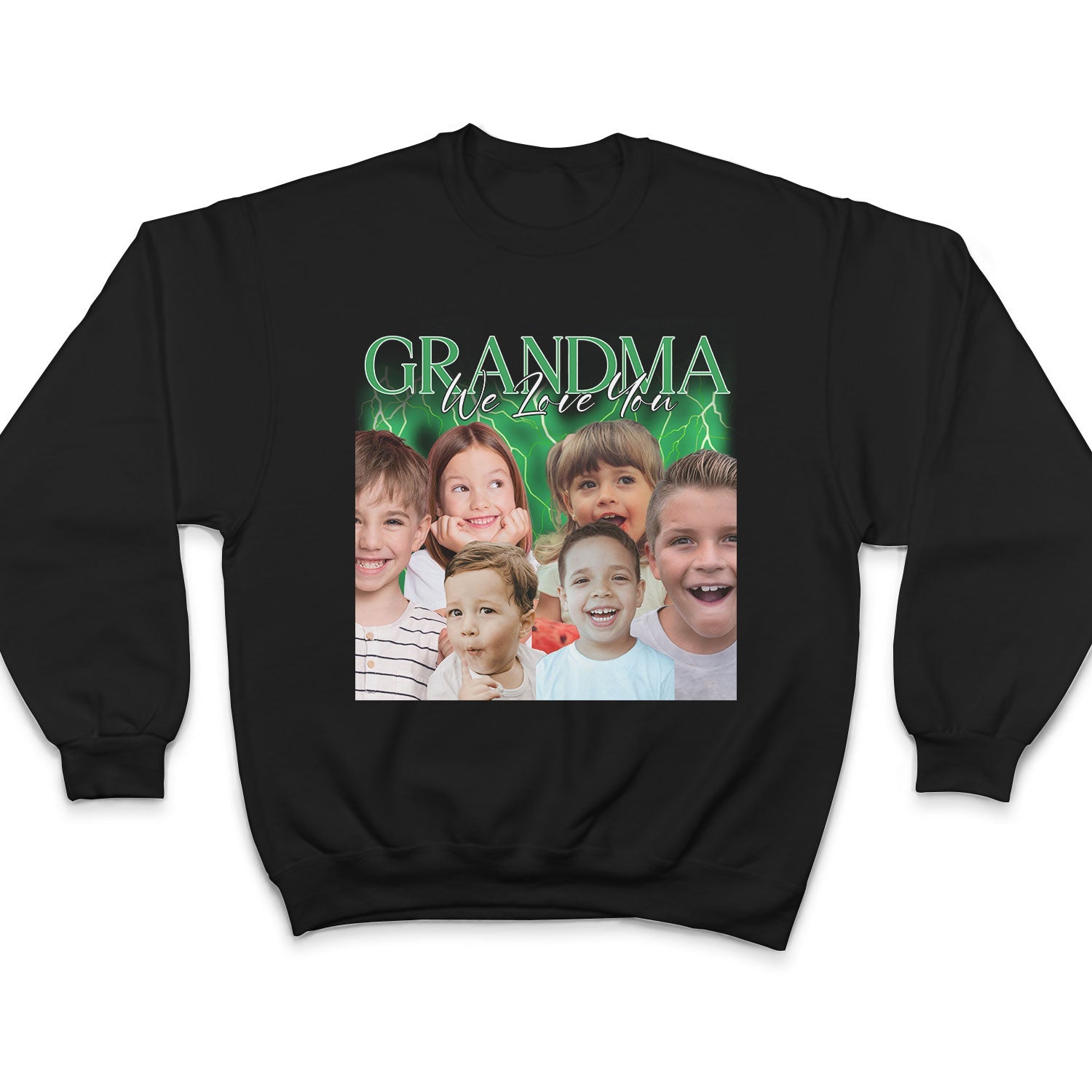 Custom Photo Funny Mommy Nana Papa My Grandkids - Gift For Mothers
