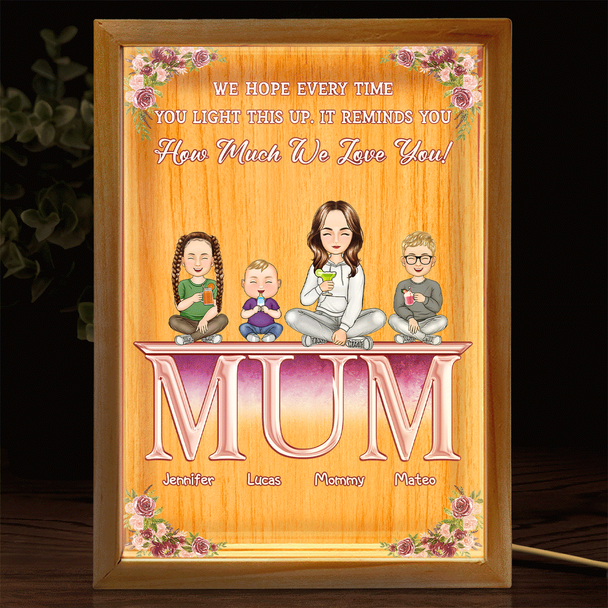 It Reminds You How Much We Love You - Birthday, Loving Gift For Mom, M -  Wander Prints™
