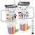 Nana Papa Mommy Daddy - Birthday, Loving Gift For Mother, Father, Grandma, Grandpa - Personalized 40oz Tumbler With Straw