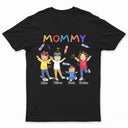Nana Papa Mommy Daddy - Birthday, Loving Gift For Mother, Father, Grandma, Grandpa - Personalized T Shirt