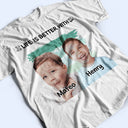 Custom Photo Life Is Better With Grandkids Pet - Birthday, Loving Gift For Mother, Father, Grandma, Grandpa - Personalized T Shirt