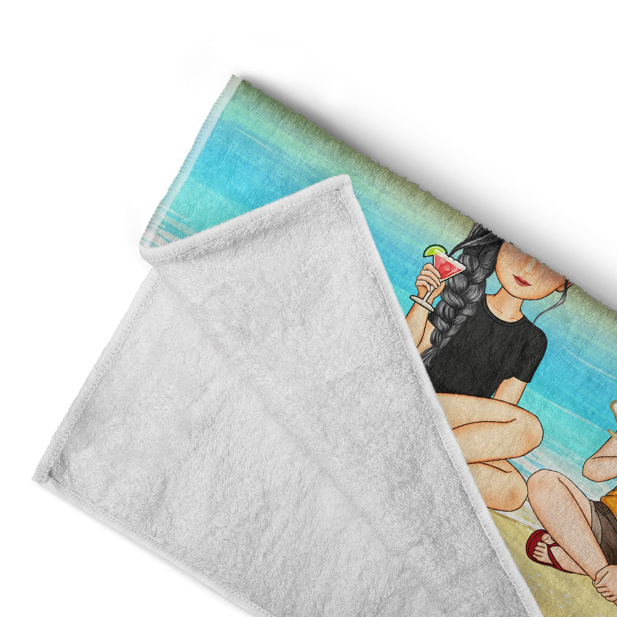 Voyage de vacances en famille - Cadeau pour la famille, les amis, les frères et sœurs - Serviette de plage personnalisée