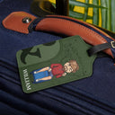 Travel Together - Gift For Couples, Traveling Gift - Personalized Combo 2 Luggage Tags
