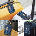 Travel Together - Gift For Couples, Traveling Gift - Personalized Combo 2 Luggage Tags