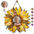 Custom Photo Nana, Mom, Auntie Family Sunflower - Birthday, Loving Gift For Mother, Grandma, Grandmother - Personalized Custom Shaped Wood Sign