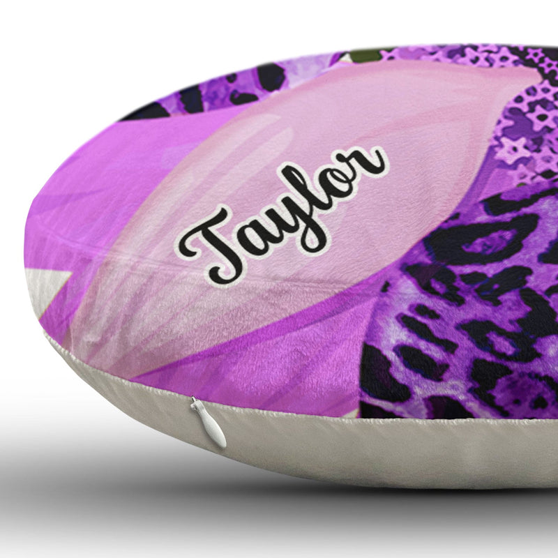 Nana, Mom, Auntie Sunflower - Birthday, Loving Gift For Mother, Grandma, Grandmother - Personalized Custom Shaped Pillow