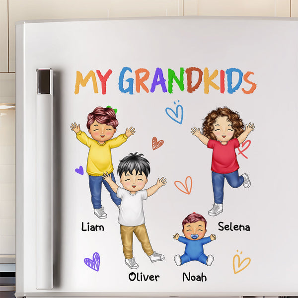Grandkids Make Life Grand Decal - New Zealand
