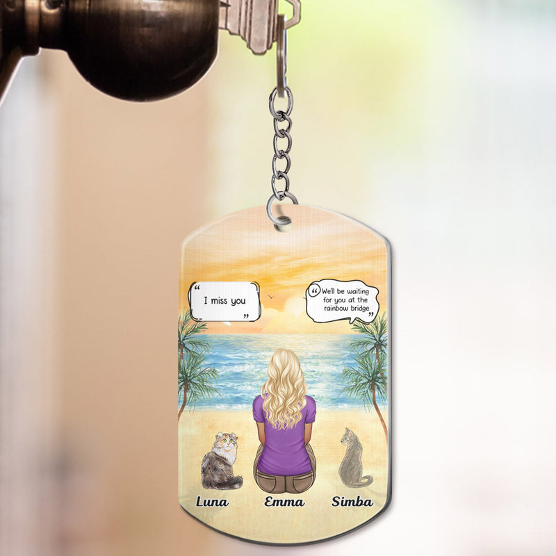 If Love Could Have Saved You - Memorial Gift For Pet Lovers, Dog Mom, Dog Dad, Cat Mom, Cat Dad - Personalized Aluminum Keychain