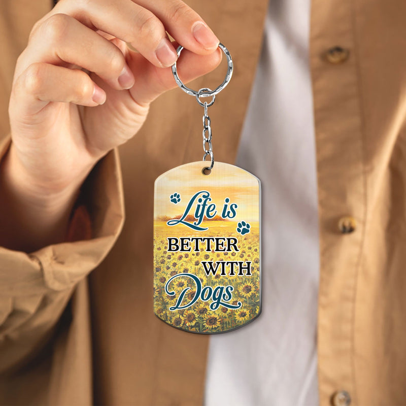 If Love Could Have Saved You - Memorial Gift For Pet Lovers, Dog Mom, Dog Dad, Cat Mom, Cat Dad - Personalized Aluminum Keychain