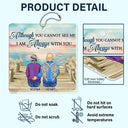 I Will Carry You Until I Can See You Again - Memorial Gift For Family - Personalized Acrylic Car Hanger