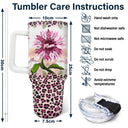 Nana, Mom, Auntie Sunflower - Birthday, Loving Gift For Mother, Grandma, Grandmother - Personalized 40oz Tumbler With Straw